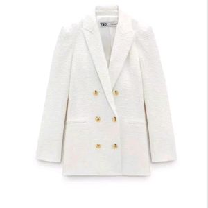 Zara white Blazer